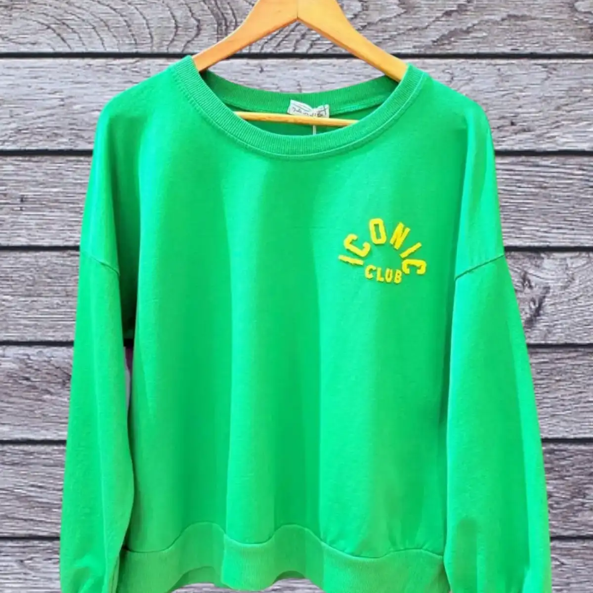 #875 Sweat ICONIC CLUB Vert
