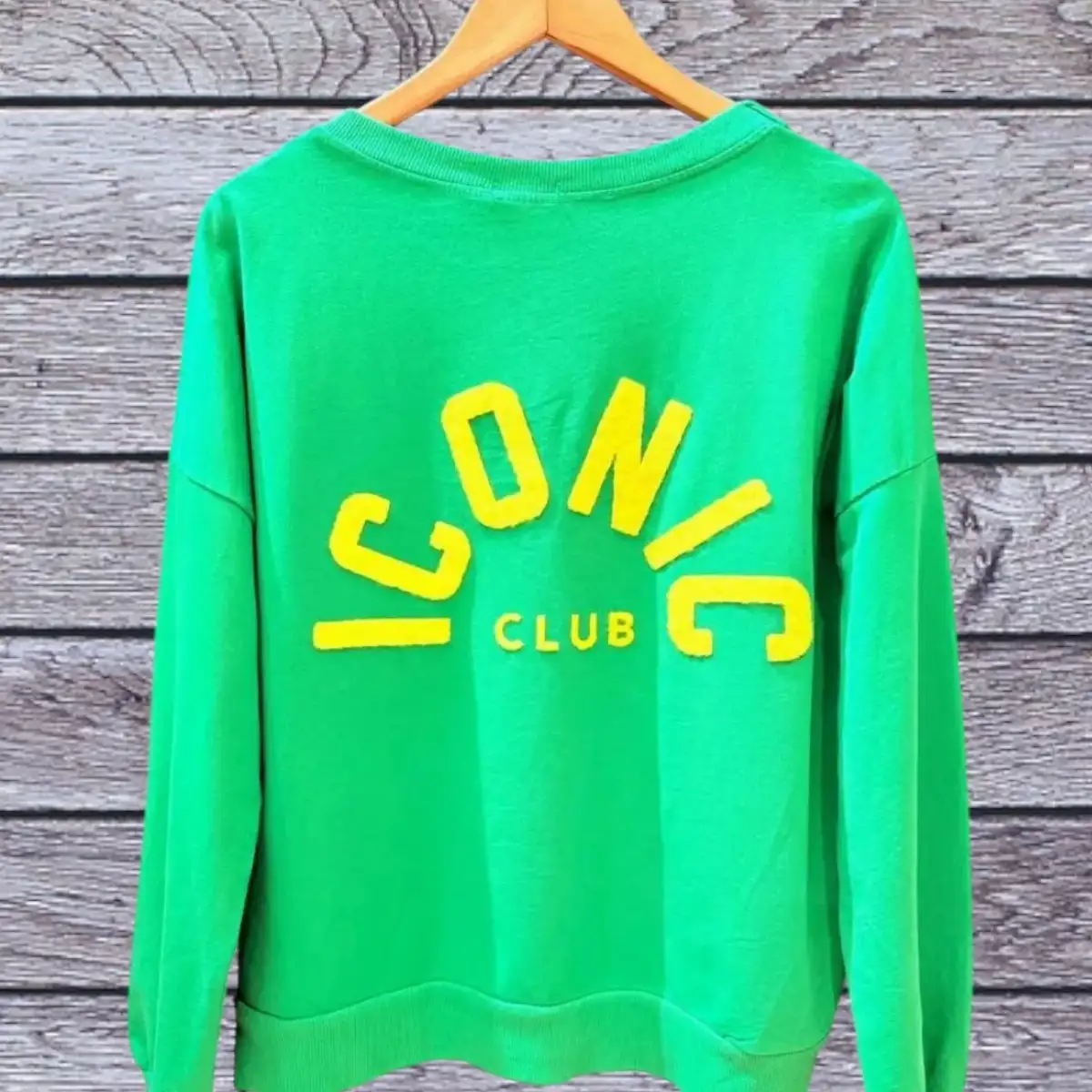 #875 Sweat ICONIC CLUB Vert