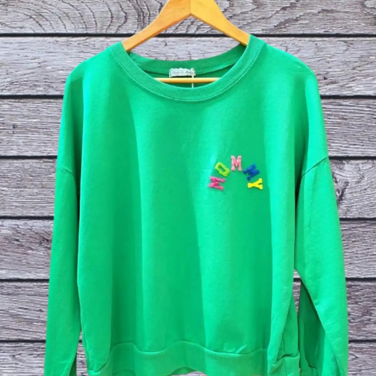 #874 Sweat ICONIC MOMMY Vert