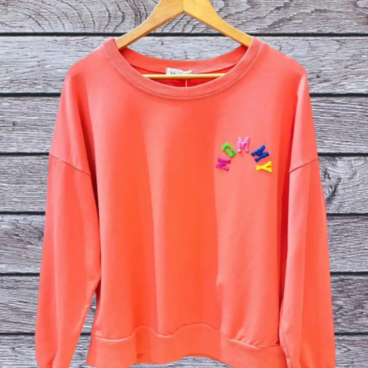 #874 Sweat ICONIC MOMMY Corail