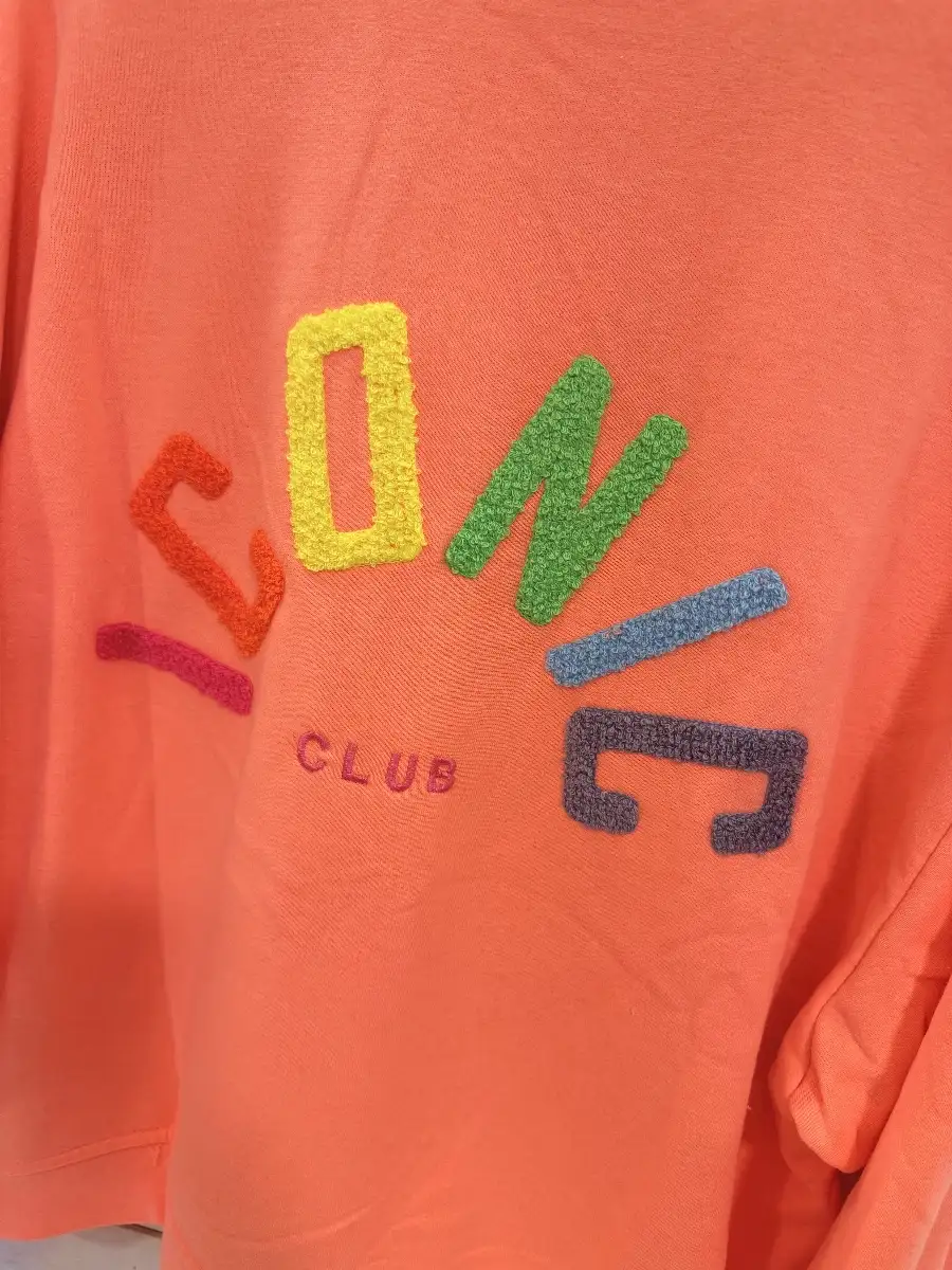 #891 Sweat ICONIC corail fluo