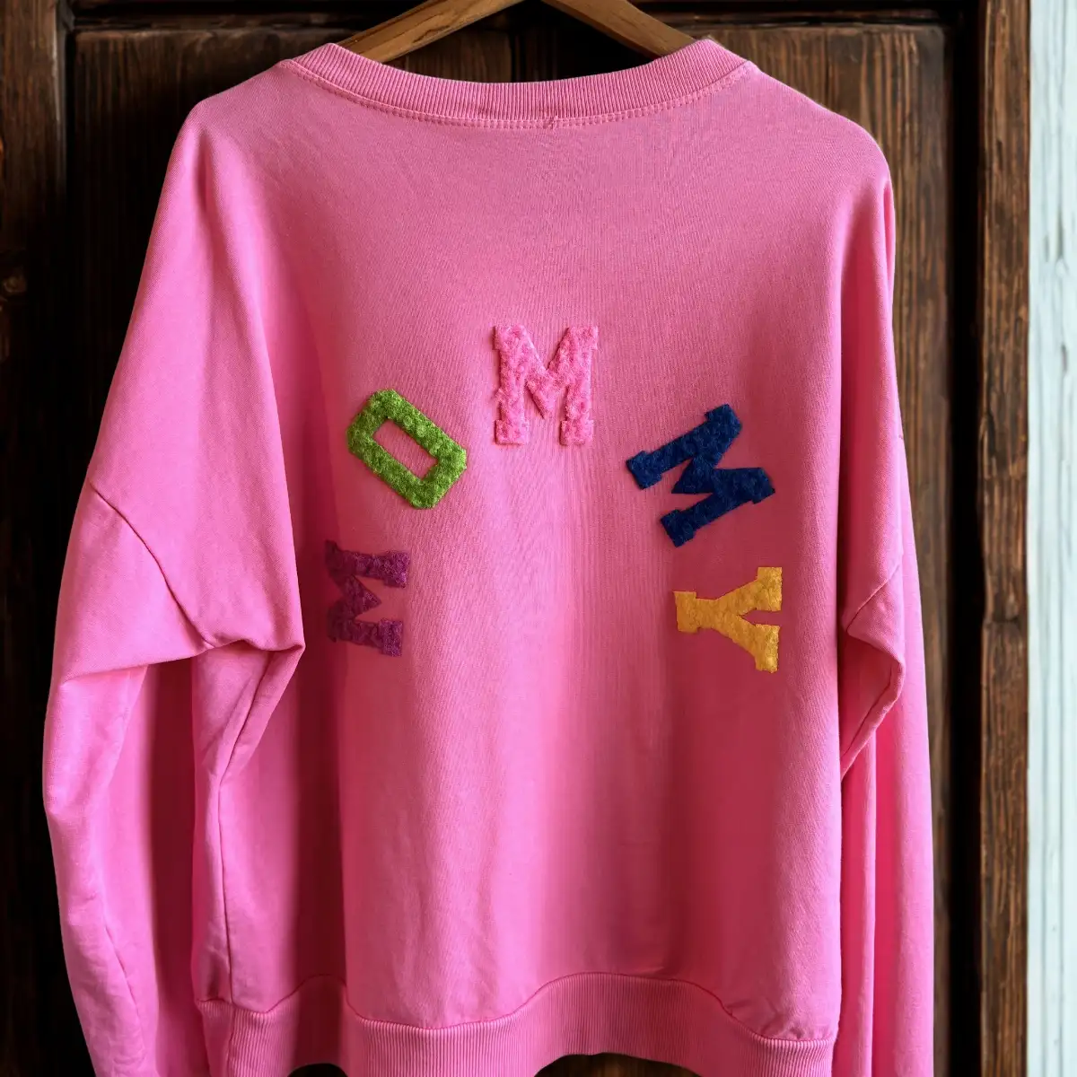 #876 Sweat MOMMY Fuchsia