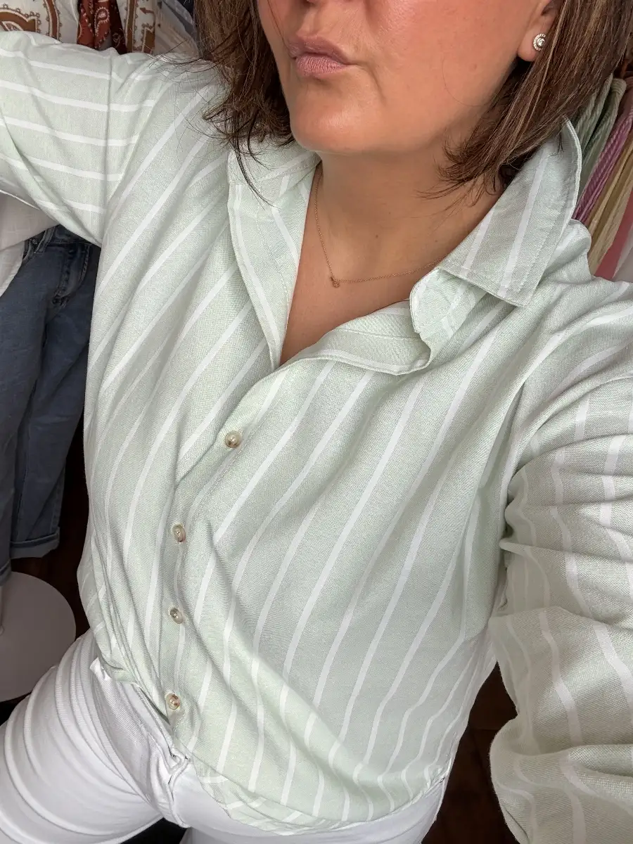 #913 Chemise Ella (Sauge)