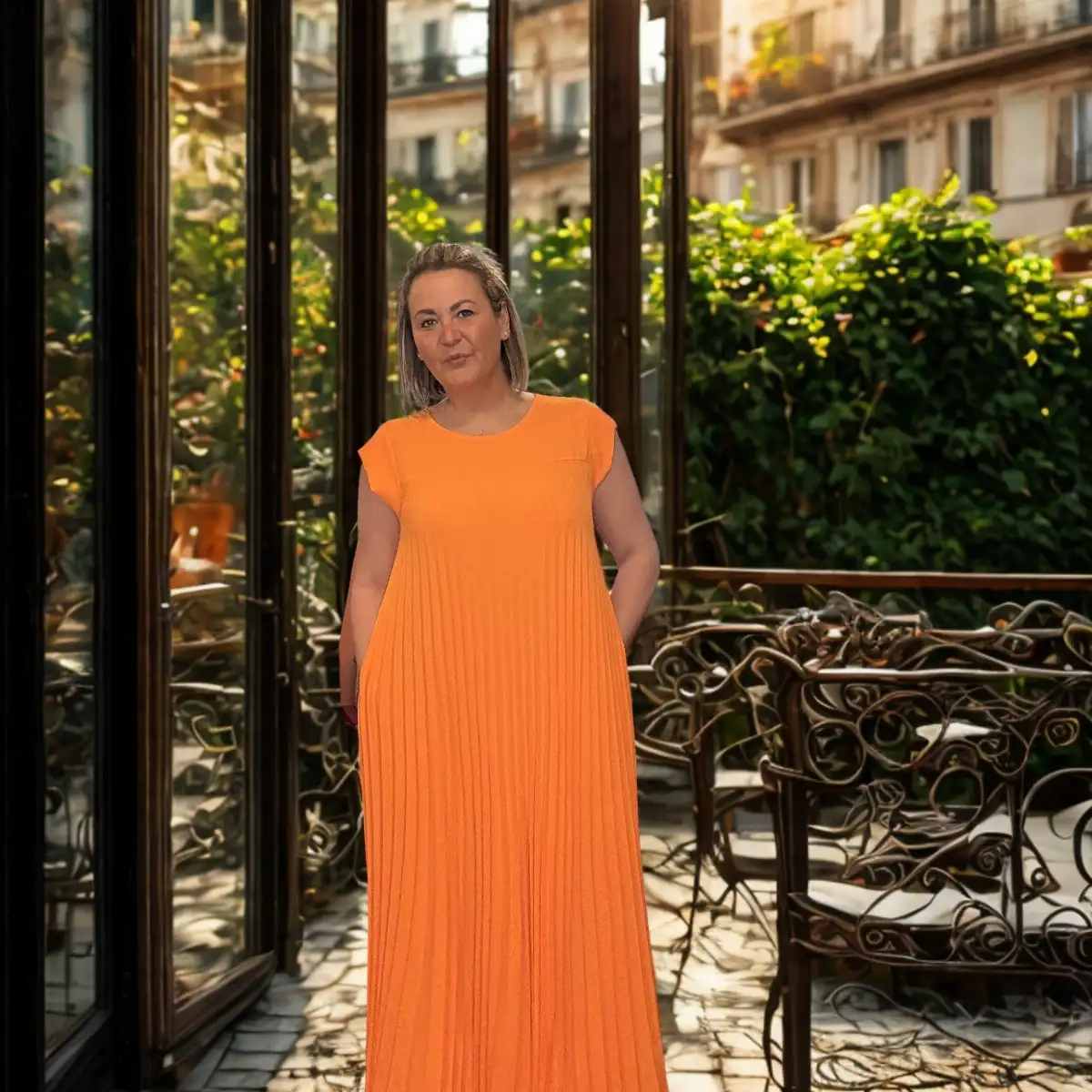 #933 robe Carla Clémentine