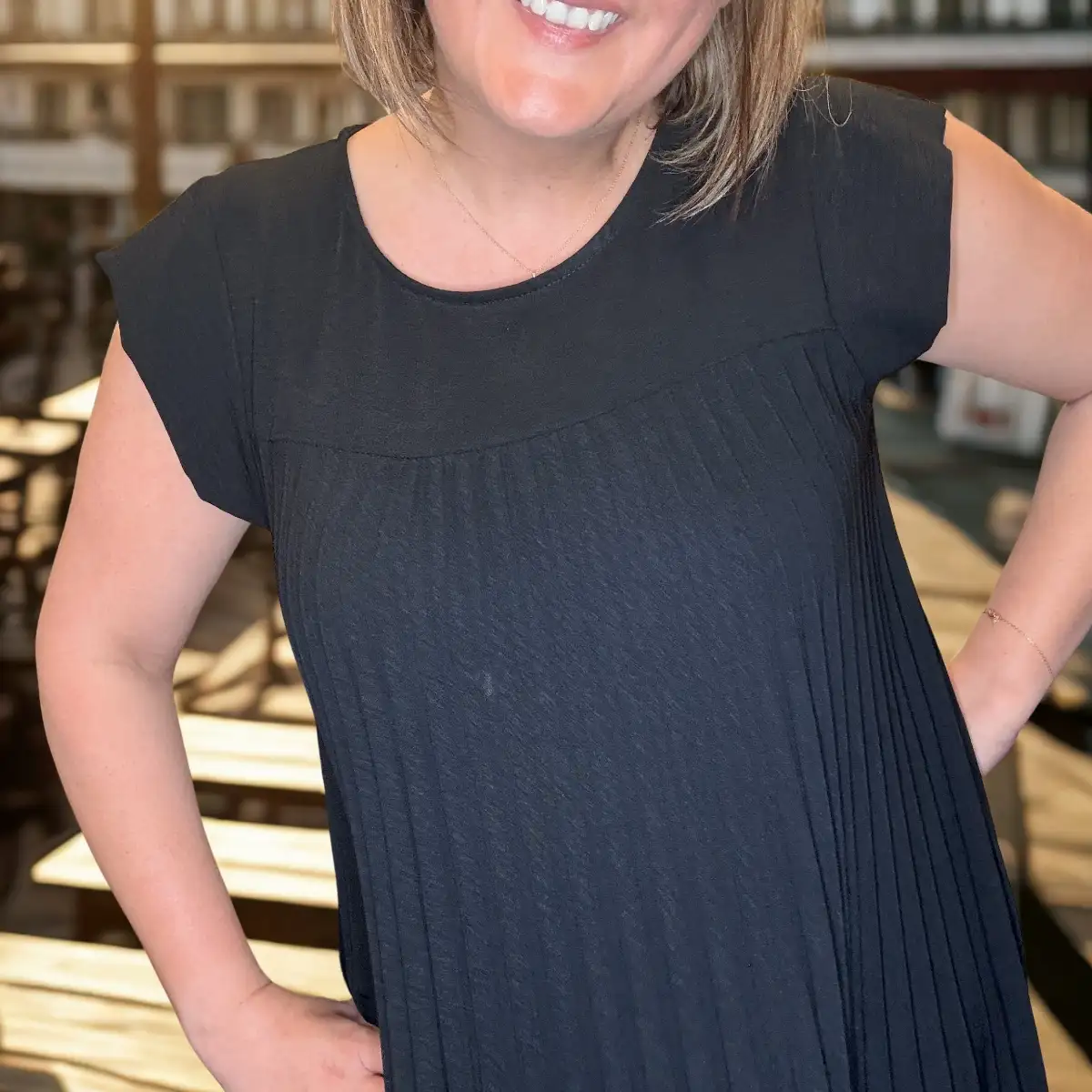 #933 robe Carla noir