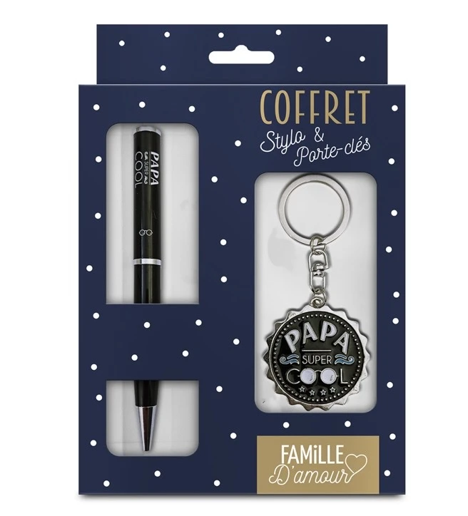 Coffret Stylo "Papa Cool"