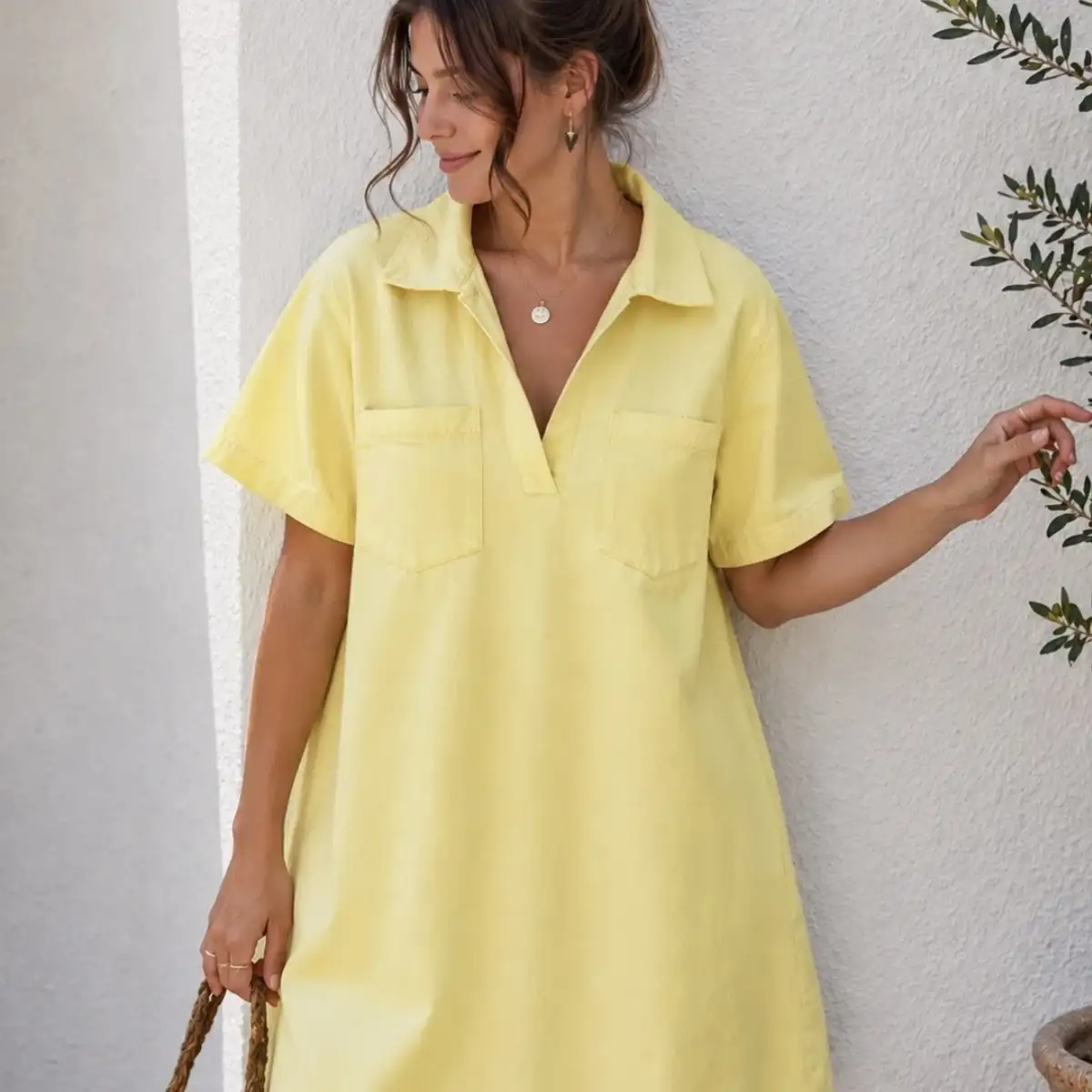 #976 Robe Marion (jaune)