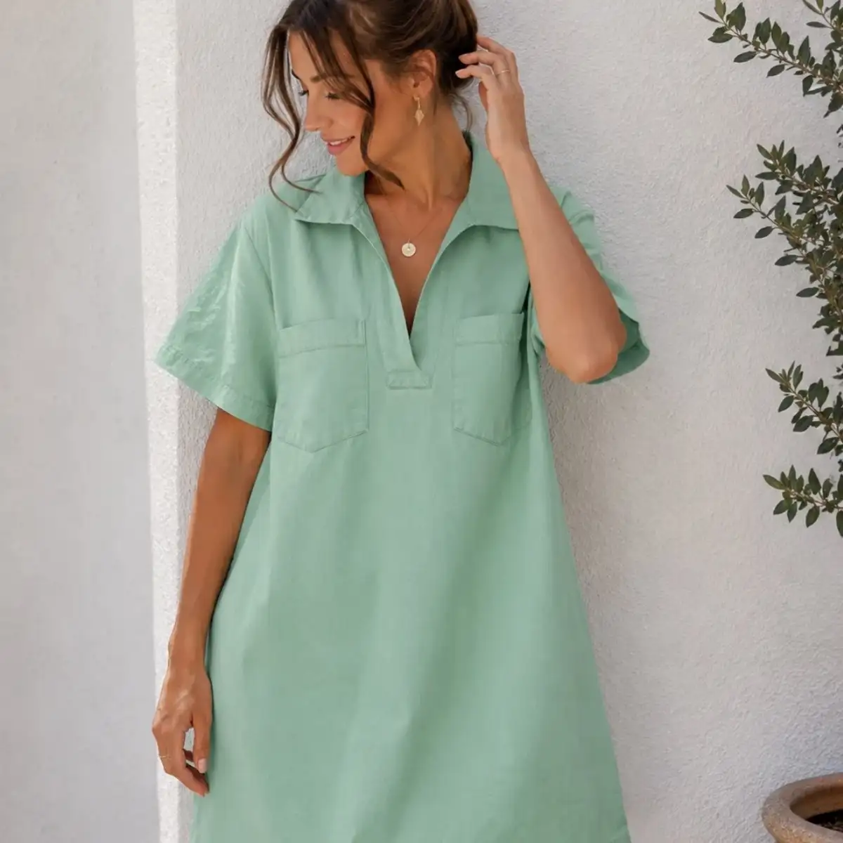 #977 Robe Marion (Menthe)
