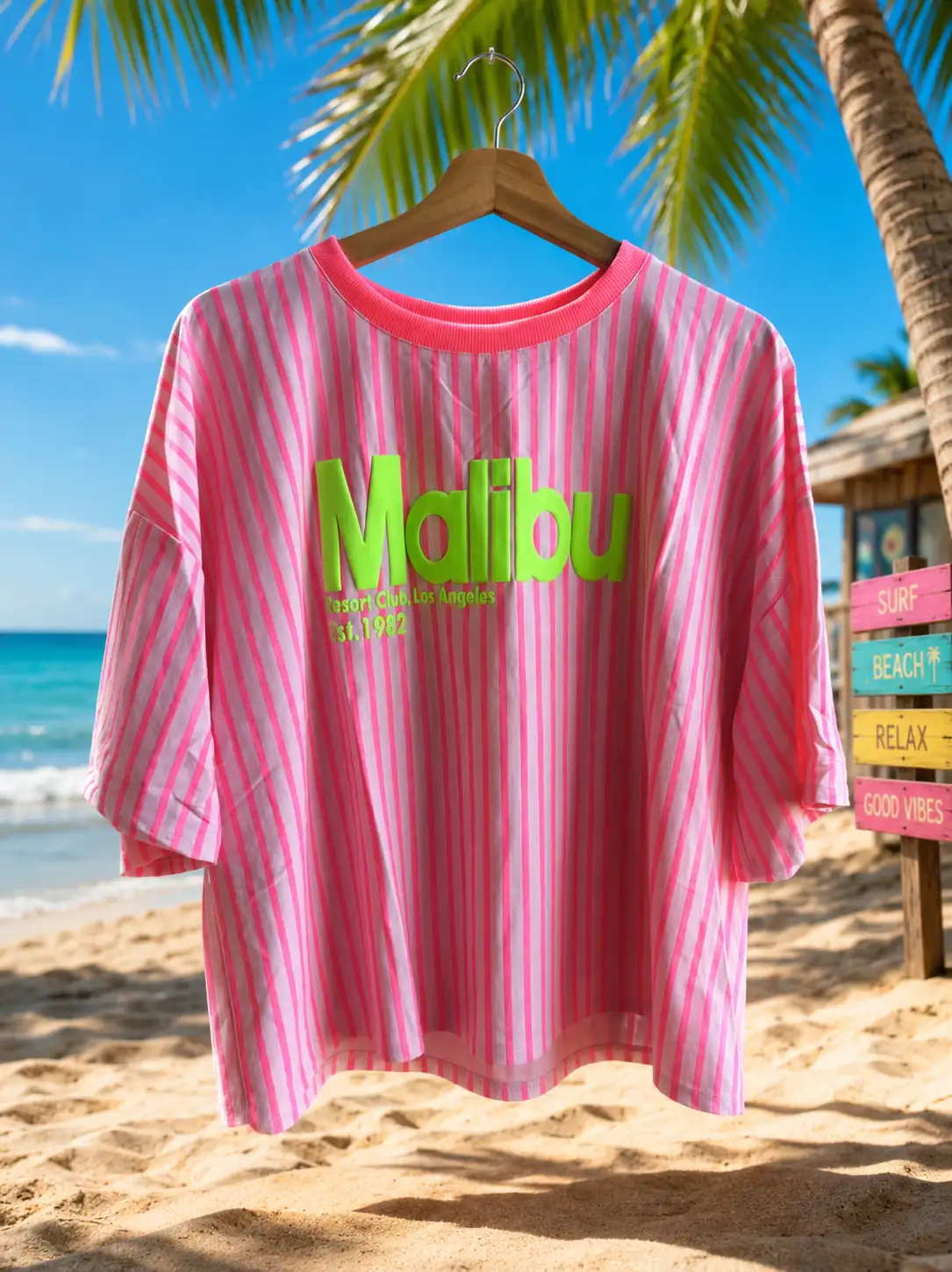 #994 T shirt Malibu Rose