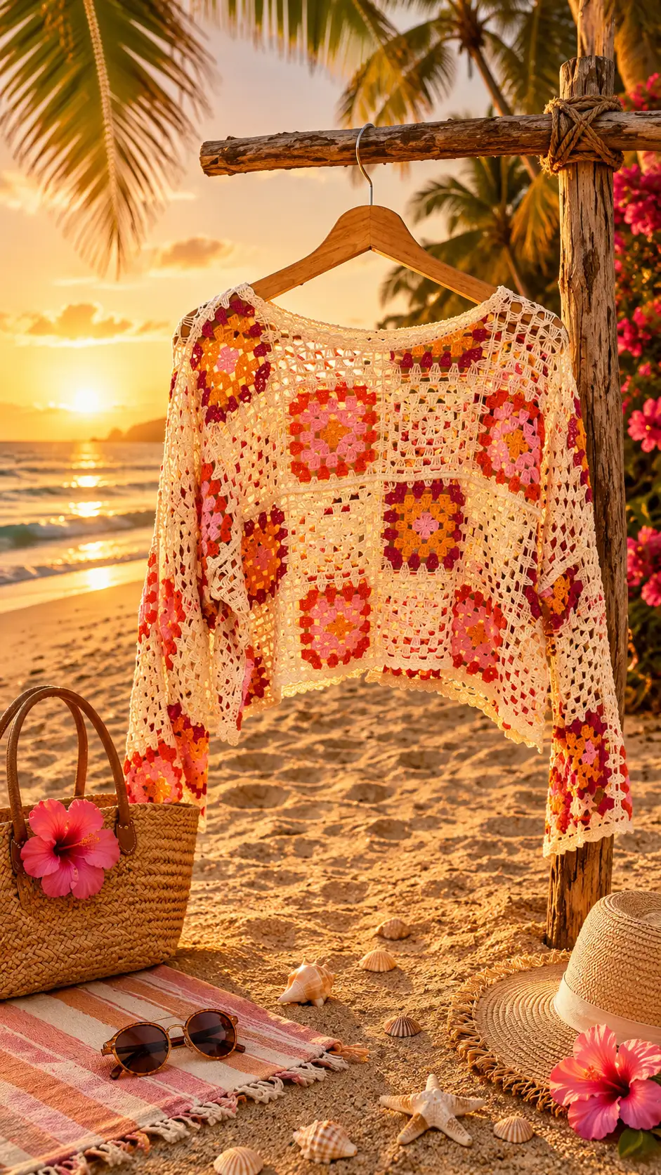 #968 Top Crochet Bérangère