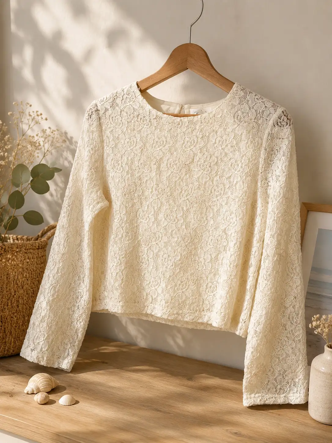 #915 Top dentelle