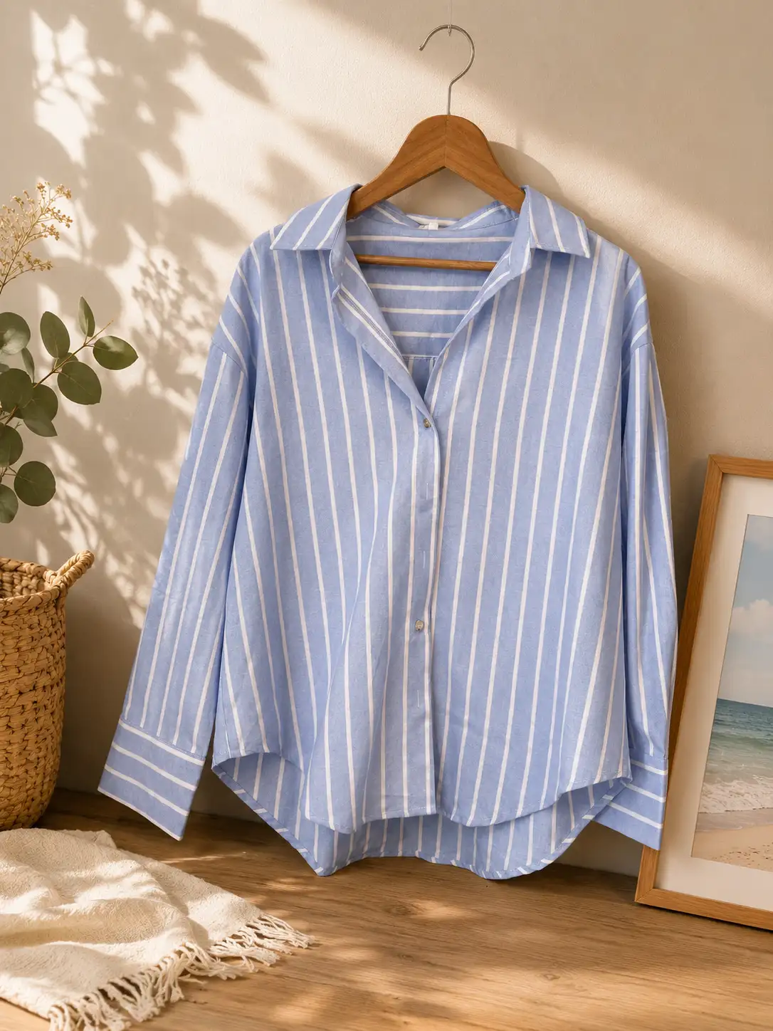 #911 Chemise Ella (Bleu)
