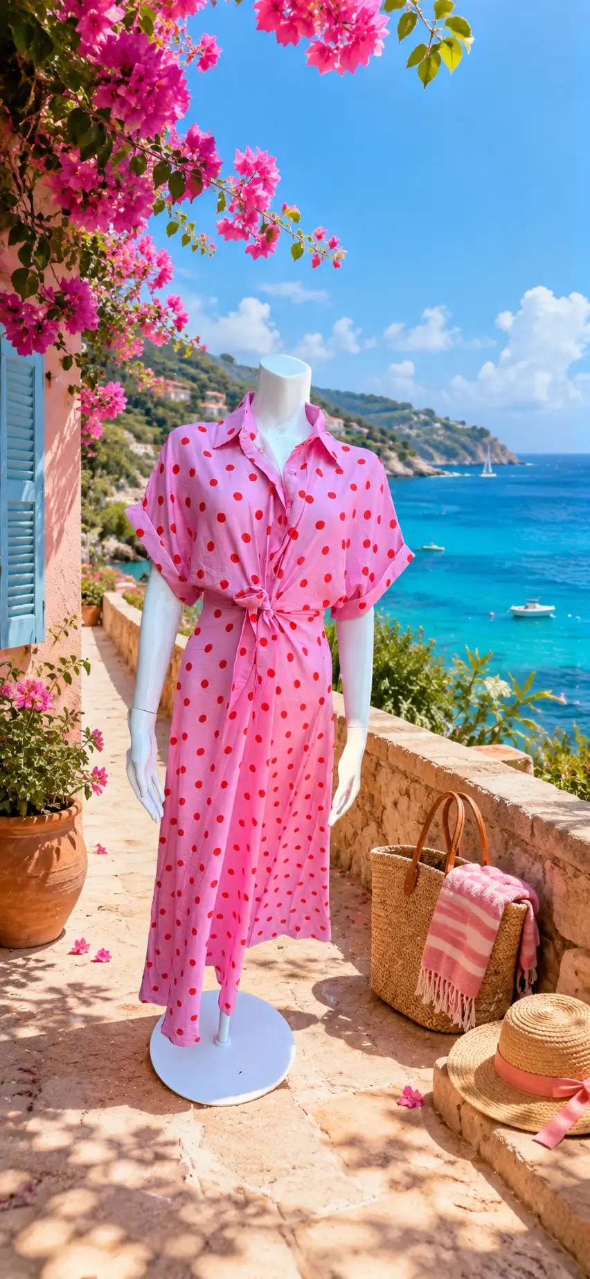#031 Robe Claudine Rose