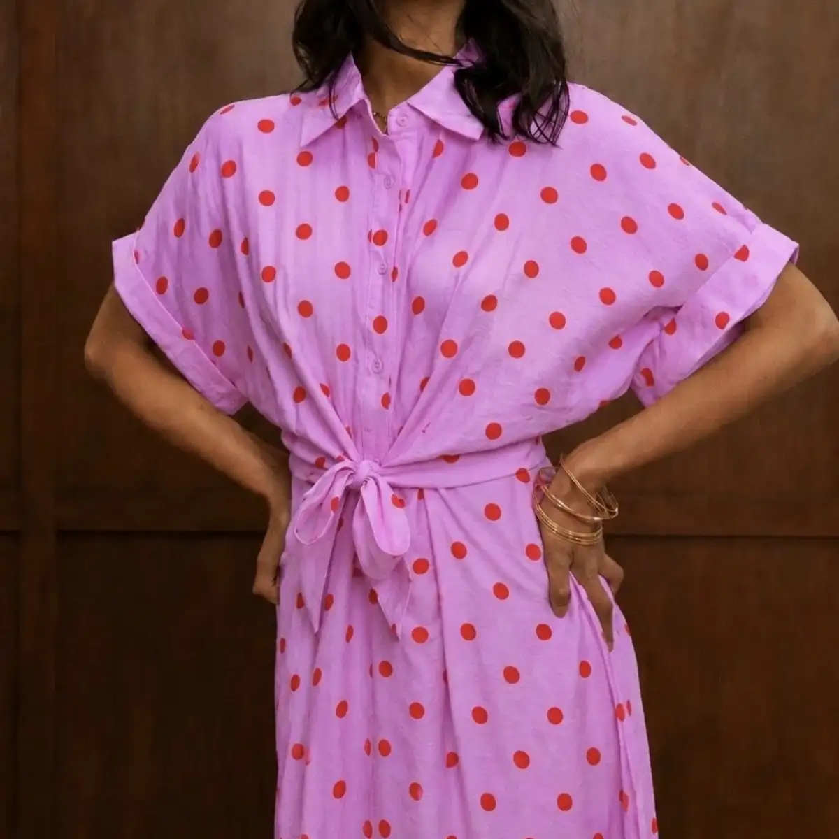 #031 Robe Claudine Rose
