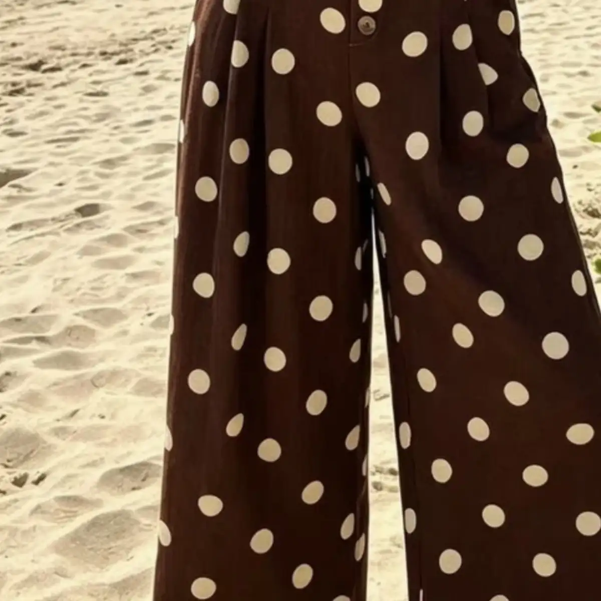 #035 Pantalon Claudine Marron