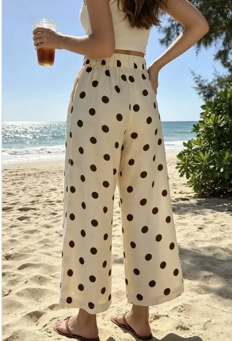 #036 Pantalon Claudine Ecru
